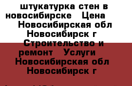 штукатурка стен в новосибирске › Цена ­ 250 - Новосибирская обл., Новосибирск г. Строительство и ремонт » Услуги   . Новосибирская обл.,Новосибирск г.